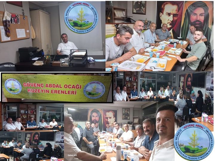 GÜVENÇ ABDAL ARAŞTIRMA EĞİTİM KÜLTÜR ve TANITMA DERNEĞİ GENEL BAŞKANI MEHMET ÇOBAN 'IN DERNEK MERKEZİNDE MUHARREM ORUCUNA KATILDIK