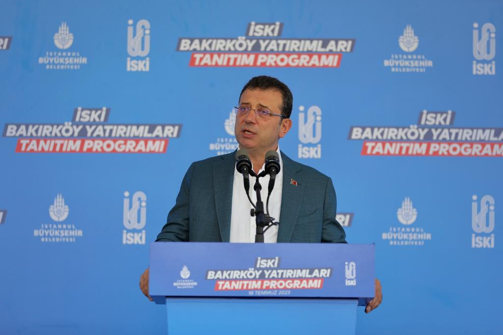 İBB İSKİ BAKIRKÖY’ÜN ALT YAPI SORUNU 450 MİLYON LİRALIK YATIRIMLA ÇÖZÜLDÜ. İSKİ ‘Bakırköy Atık Su ve Yağmur Suyu ve Dere Islahı Yatırımları Açılış
