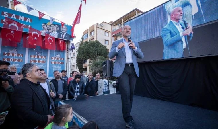 Tunç Soyer: Spartaküs' ten beri ezilenlerle ezenler arasında bir mücadele var dedi.