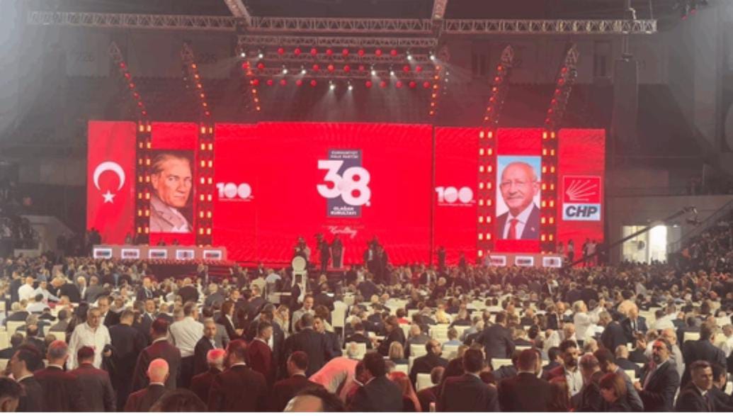 CHP'de 38. Olağan Kurultayı'nda yapılan seçimde PM ve YDK üyeleri belli oldu