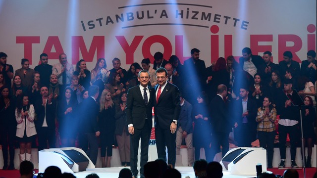 CHP İBB Başkan Adayı Tanıtım Toplantısı'nda CHP Genel Başkanı Özgür Özel konuştu