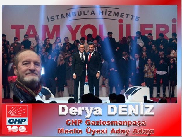 “GAZİOSMANPAŞA seçeneksiz değildir” Derya DENİZ den GAZİOSMANPAŞA'DAN TAM YOL İLERİ ÇAĞRISI GELDİ..