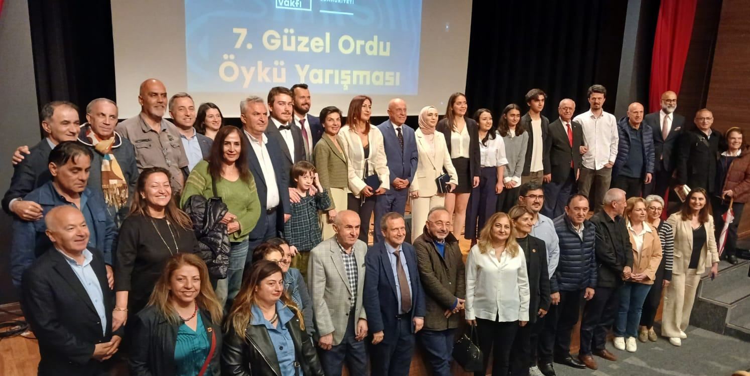 7. Güzel Ordu Öykü Yarışması Ödül Gecesi Nazım Hikmet Kültür ve Sanat Evinde Gerçekleşti