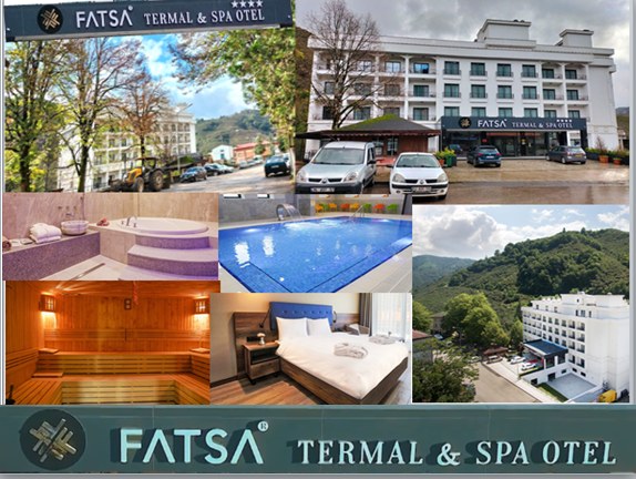 Ordu ilinde termal kaynağı bulunan Fatsa Termal & Spa Otel, Ziyaret Edilecek bir tesistir.