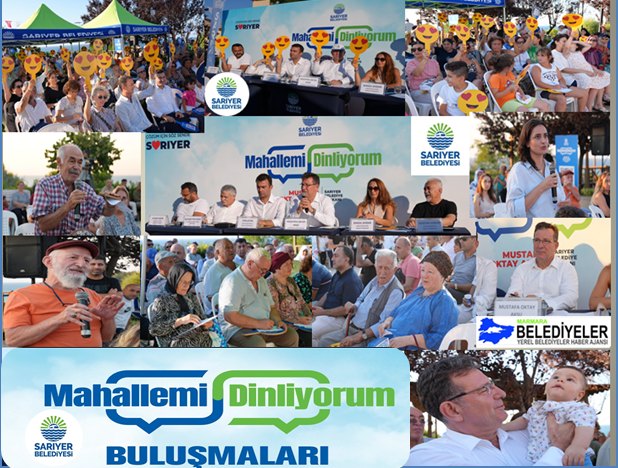 SARIYER’DE “MAHALLEMİ DİNLİYORUM” TOPLANTISININ İLKİ GERÇEKLEŞTİ SARIYER’DE “MAHALLEMİ DİNLİYORUM” TOPLANTISININ İLKİ GERÇEKLEŞTİ