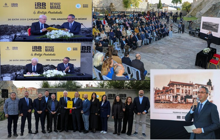 Beykoz Belediyesi ve İstanbul Büyükşehir Belediyesince Beykoz’un Tarihi Mirasına Ortak Koruma için Protokol Yapıldı.