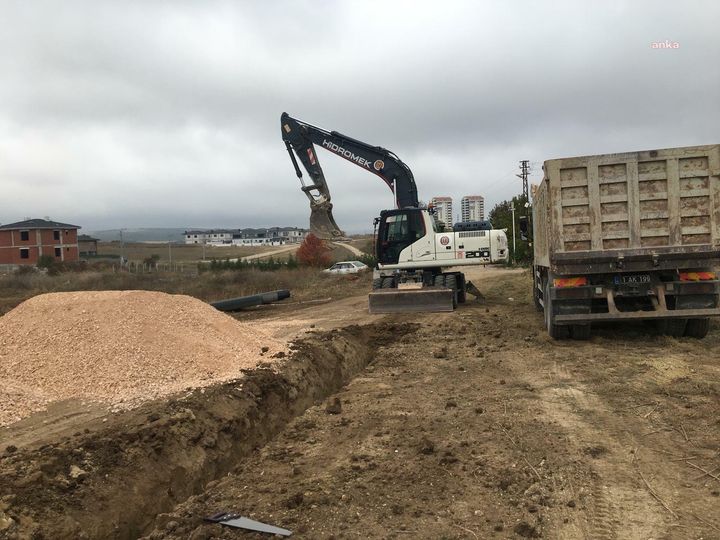 Bilecik Belediyesi, kent genelinde altyapı çalışmalarına devam ediyor