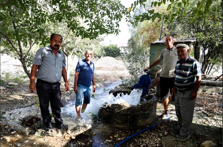 Antalya Büyükşehir'den Demreli üreticilere destek Sağlıklı sulama yapılabilecek