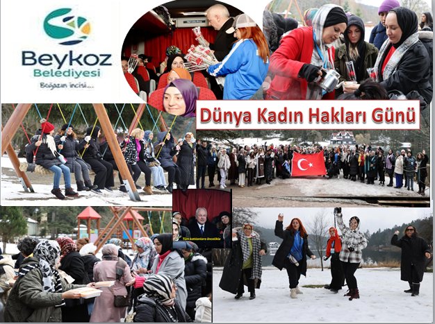 Beykoz Belediye Başkanı Köseler'in Ev Sahipliğinde Kadınlar Doğayla Buluştu BEYKOZLU KADINLAR 5 ARALIK KADIN HAKLARI GÜNÜ’NDE DOĞAYLA KUCAKLAŞTI