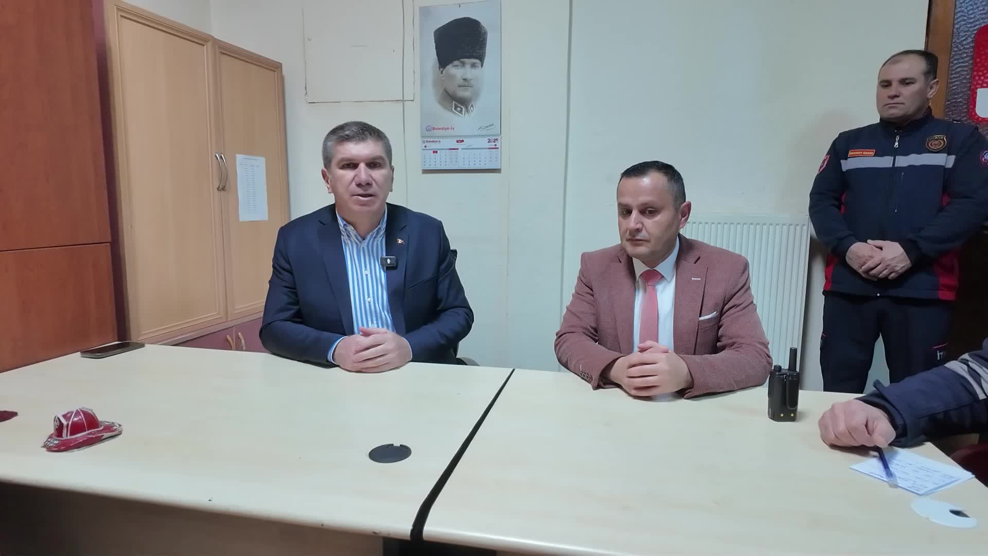 Burdur İtfaiyesi’nden kent genelinde geniş kapsamlı denetim toplantısı yapıldı