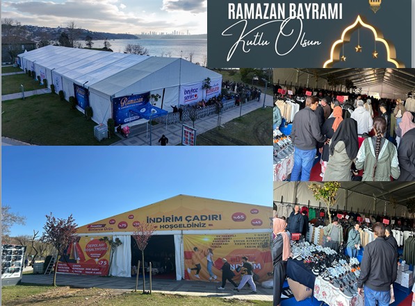 Beykoz Belediyesi’nden Ramazan Boyunca Halka İftar Sofrasınca hizmetin devamında Halkı Sevindiren İndirim Çadırı Açıldı!