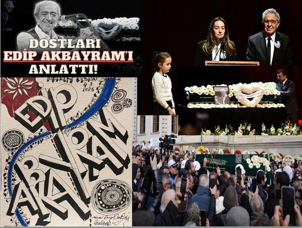 Yoğun Kalabalıkla Edip Akbayram sonsuzluğa uğurlandı
