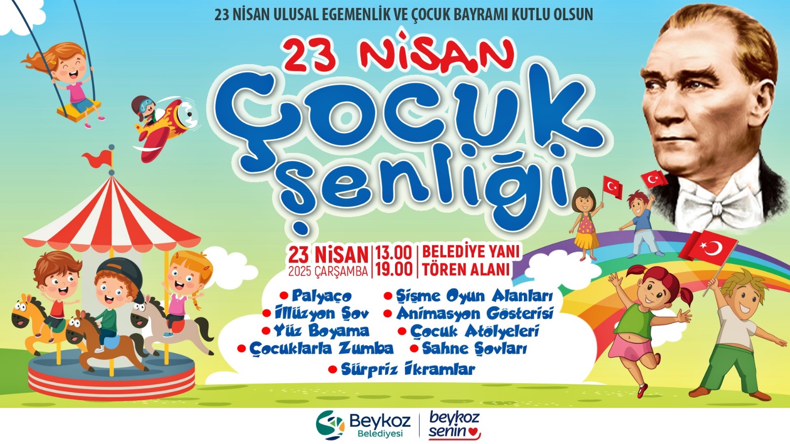 23 Nisan Coşkusu Beykoz’da Yaşanacak