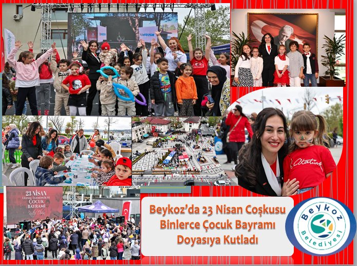 Beykoz’da 23 Nisan Coşkusu: Binlerce Çocuk Bayramı Doyasıya Kutladı