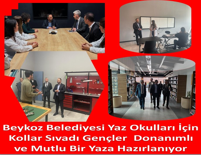 Beykoz Belediyesi Yaz Okulları İçin Kollar Sıvadı Gençler Donanımlı ve Mutlu Bir Yaza Hazırlanıyor