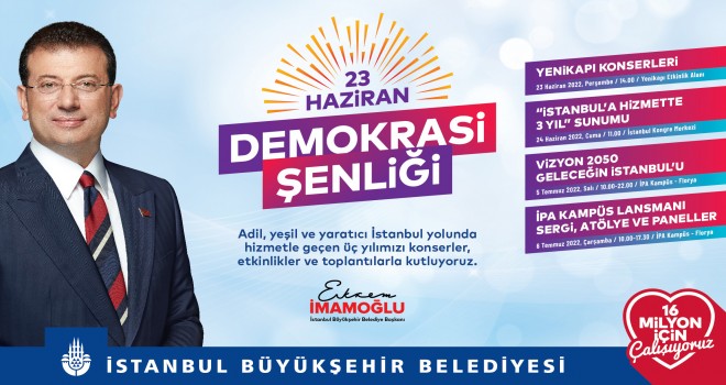 23 HAZİRAN ‘DEMOKRASİ ŞENLİĞİ’ YENİKAPI’DA