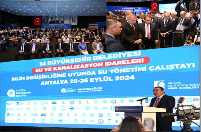 14 Büyükşehir Belediyesi’nin su ve kanalizasyon idareleri Antalya’da buluştu