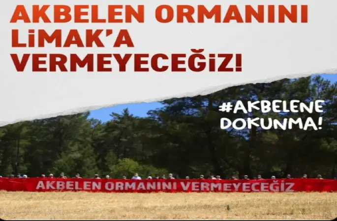 2 yıldır köylüler  Akbelen’de ağaç kıyımına Karşı  nöbet tutuyordu,