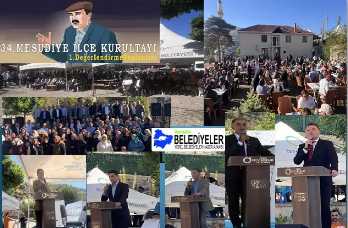 34. Mesudiye İlçe Kurultay 1 .Değerlendirme toplantısı Kurultay da Alınan  Karar Gereğince  bir  ilke imza Attı,