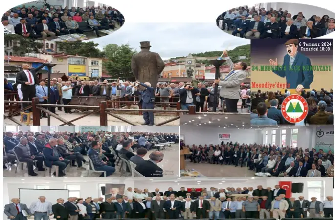 34.MESUDİYE KURULTAYI YOĞUN KATILIMLA GERÇEKLEŞTİ.