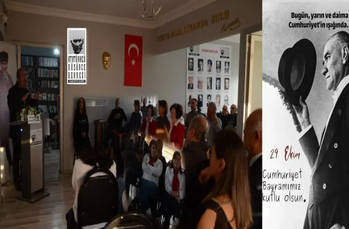 (ADD)  Atatürkçü Düşünce Derneği Ümraniye Şubesinin  Kişi Egemenliğinden Ulus Egemenliğine: Anlamlı Cumhuriyet Paneli ve Kutlama Programı Gerçekleştirdi.