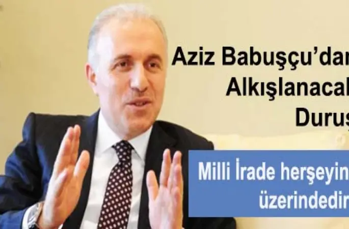 Ak Parti İstanbul İl Başkanlığı Milli İrade diyor