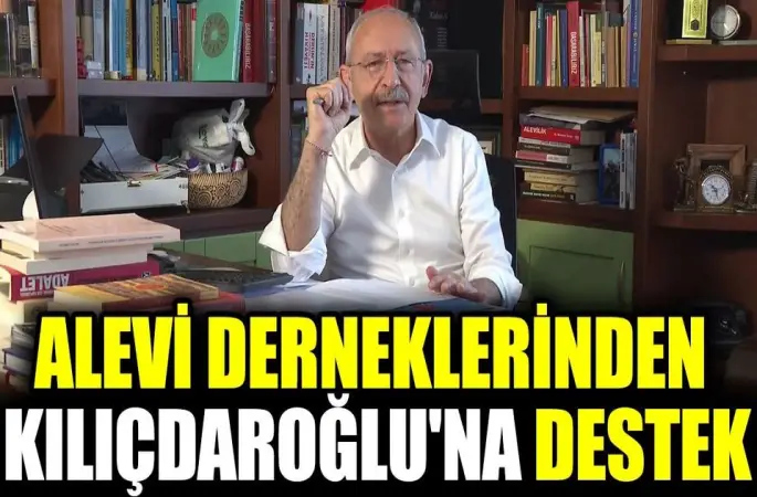 Alevi derneklerinden  Kemal Kılıçdaroğlu’nun alevi başlıklı videosuna 7 alevi derneğinden destek açıklaması geldi.