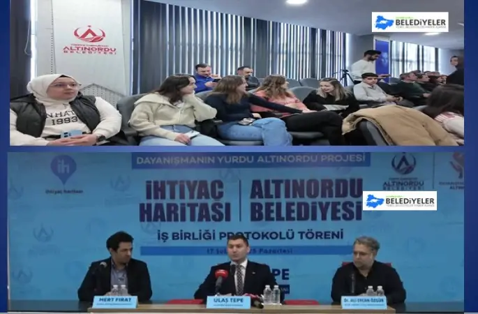 Altınordu Belediyesi ile İhtiyaç Haritası Kooperatifi’nden örnek protokol: “Dayanışmanın Yurdu Altınordu”