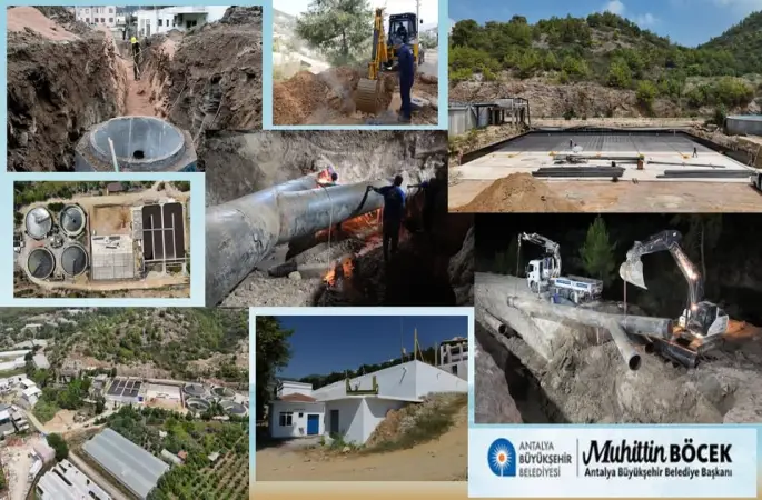 Antalya Büyükşehir Belediyesi'nden Alanya’yaya rekor altyapı yatırımı  6 yılda 2,6 Milyar TL’lik altyapı yatırımı yapıldı..