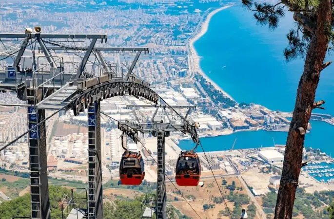 Antalya'da teleferik faciası!