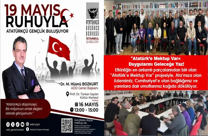 Atatürk Gençliği 19 Mayıs Ruhuyla Buluşuyor: "Atatürk’e Mektubun Var!"