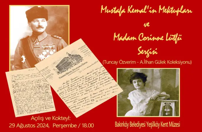 ATATÜRK’ÜN MEKTUPLARI BAKIRKÖY’DE!