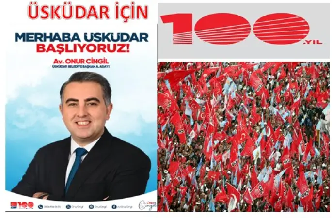 AV.ONUR CİNGİL MERHABA ÜSKÜDAR DİYEREK  CHP ÜSKÜDAR BELEDİYE BAŞKAN ADAY ADAYI OLARAK YOLA ÇIKTI.