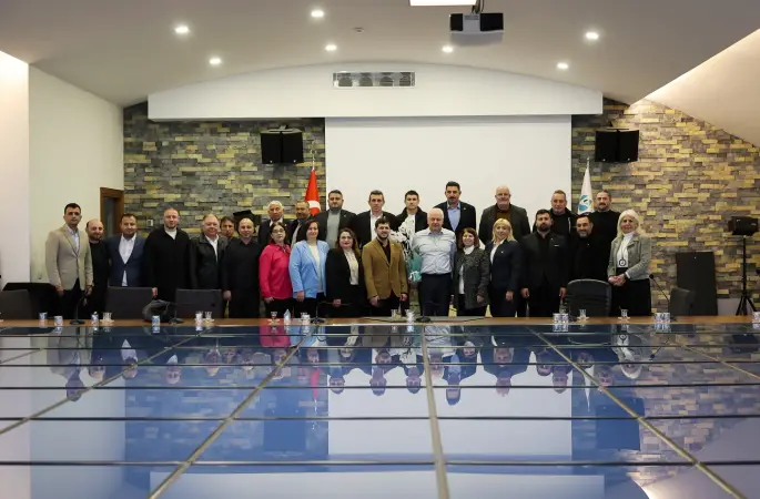 Beykoz Belediye Başkanı Alaattin KÖSELER Demokrasinin temel taşı muhtarlarımızla bir araya geldi.
