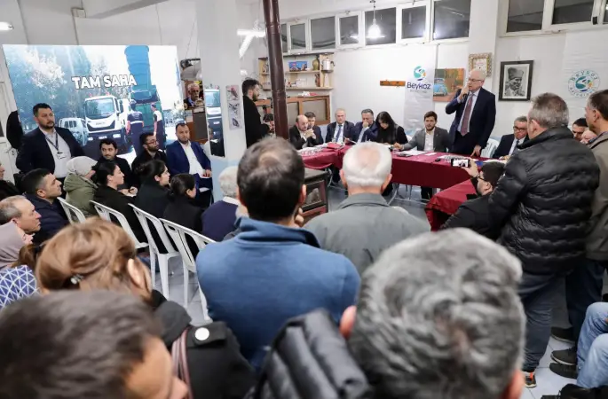 Beykoz Belediye Başkanı Köseler Öğümce’nin Sorunlarını Dinledi