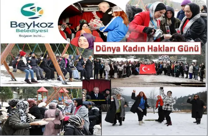 Beykoz Belediye Başkanı Köseler'in Ev Sahipliğinde Kadınlar Doğayla Buluştu  BEYKOZLU KADINLAR 5 ARALIK KADIN HAKLARI GÜNÜ’NDE DOĞAYLA KUCAKLAŞTI