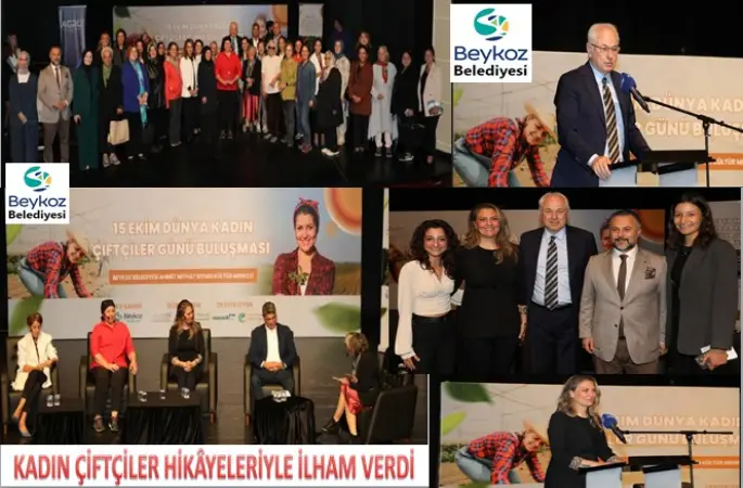 BEYKOZ BELEDİYESİ EV SAHİPLİĞİNDE KADIN ÇİFTÇİLER HİKÂYELERİYLE İLHAM VERDİ