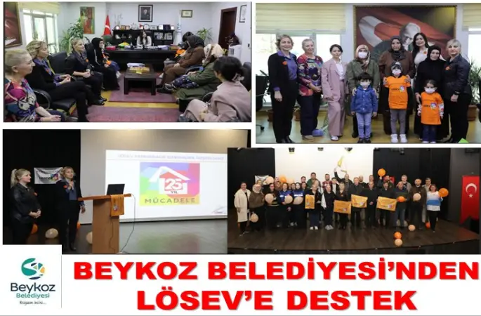 BEYKOZ BELEDİYESİ’NDEN LÖSEV’E DESTEK GELDİ
