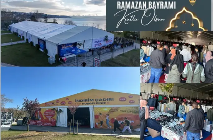 Beykoz Belediyesi’nden Ramazan Boyunca Halka İftar Sofrasınca hizmetin  devamında Halkı Sevindiren İndirim Çadırı Açıldı!