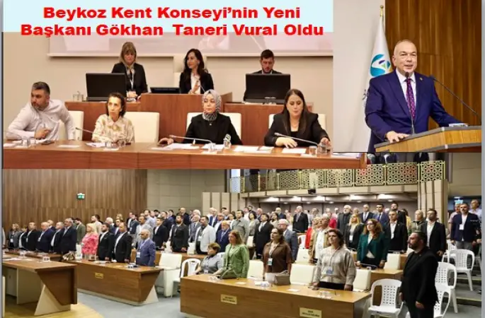 Beykoz Kent Konseyi’nin Yeni Başkanı Gökhan Taneri Vural Oldu