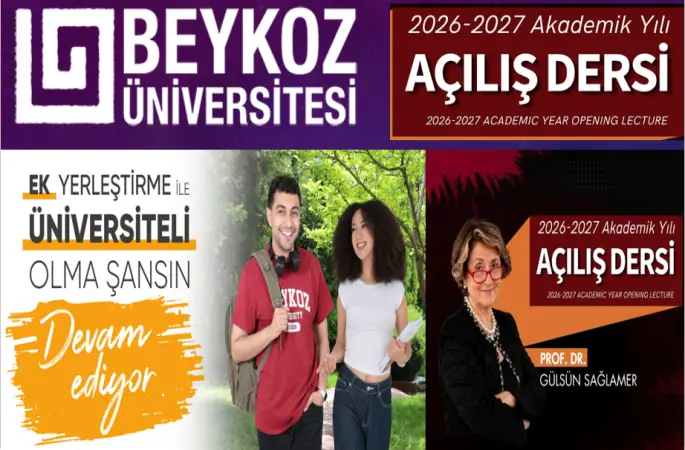 Beykoz Üniversitesi’nde Hem Yeni Akademik Yıl Heyecanı Hem de Ek Yerleştirme Fırsatı Bir Arada