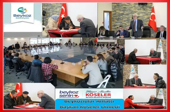 Beykoz'da Halk Günleri Başladı: Başkan Köseler Vatandaşları Dinledi