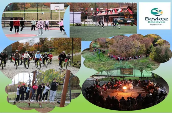 Beykozlu Gençler Ara Tatili Dolu Dolu Geçirdi Beykoz Belediyesi Gençlik ve Spor Hizmetleri Müdürlüğü, ara tatil boyunca Gençlik Kampı düzenledi.