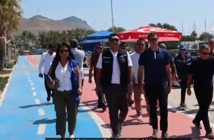 Bodrum Belediye Başkanı Mandalinci, mahalle ziyaretlerine devam ediyor