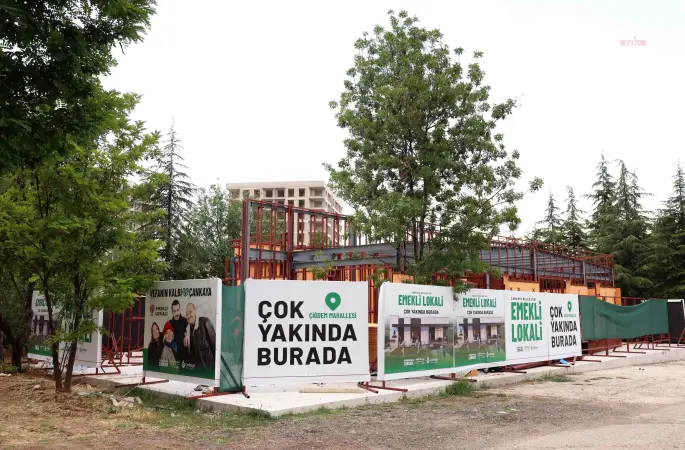 Çankaya Belediyesi'nden  "Emekli Lokali" Emeklilere bedava oldu.