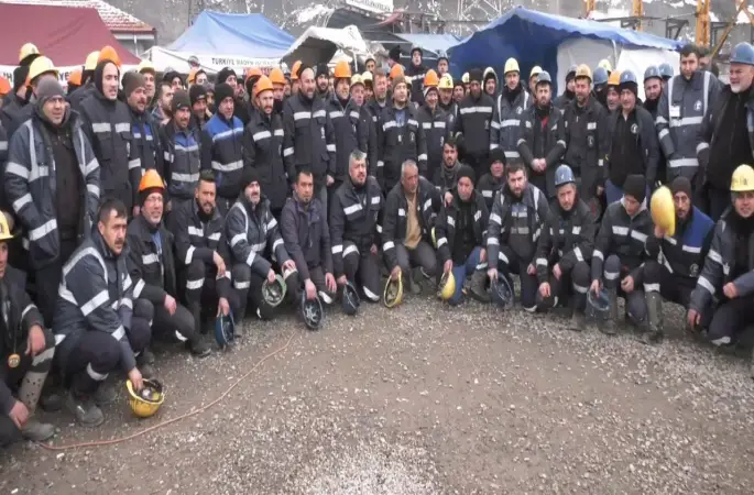 Çayırhan’daki madencilerin direnişi 7’inci gününde devam ediyor… Maden işçileri: "Olumlu bir dönüş olmazsa açlık grevine gideceğiz"