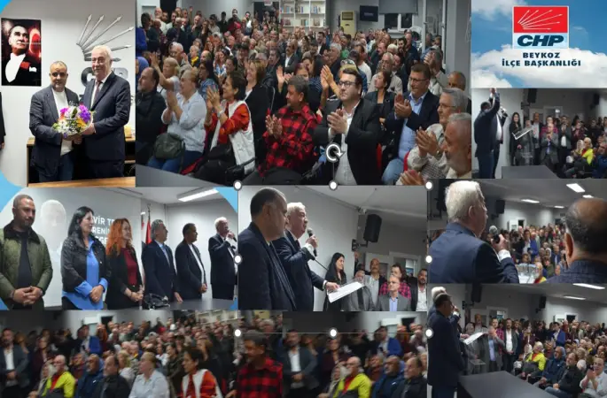 CHP Beykoz İlçe Başkanlığı’nda devir-teslim töreni Gerçekleşti.