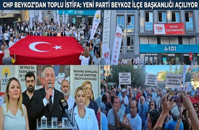 Chp Beykoz'da Düğmeye Basıldı: Aydın Düzgün Ve Yönetiminden İstifa Ve "Yeni Parti" Gövde Gösterisi!