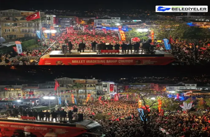 CHP Genel Başkanı Özgür Özel'den Sarıyer'de Önemli Açıklamalar: "Haftaya Çarşamba Arnavutköy'de Büyük Bir Rezaleti Açıklayacağız"Dedi.