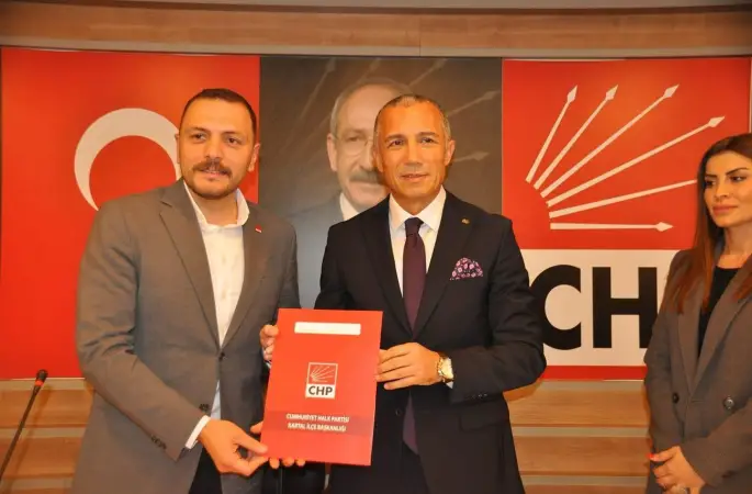 CHP KARTAL’DA İLK BAŞVURU  “ÇELEBİ” DEN GELDİ